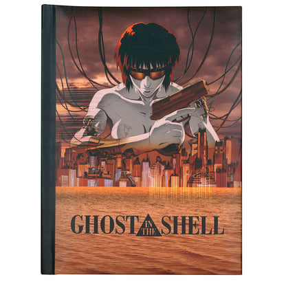 city ghost in the shell light up notebook