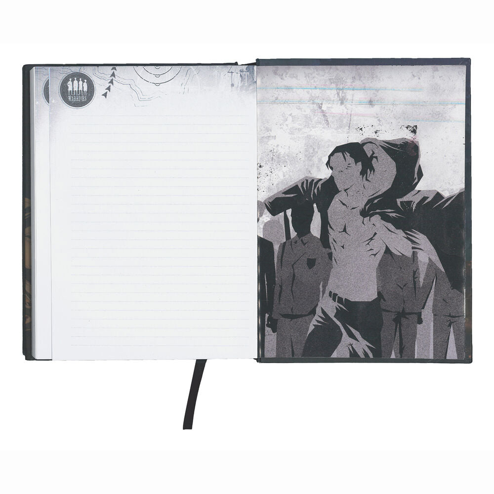 Cuaderno luminoso de Ataque a los Titanes