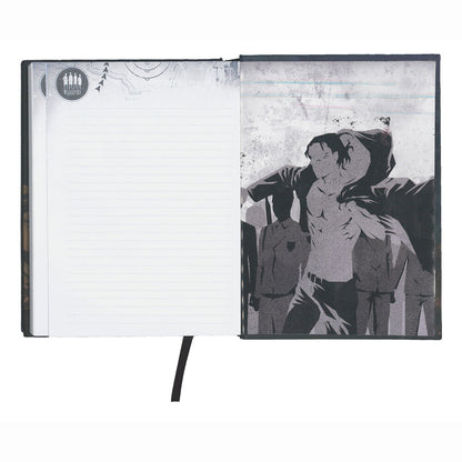 Cuaderno luminoso de Ataque a los Titanes