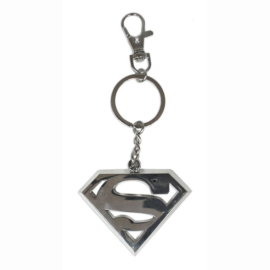 superman logo keychain from dc comics