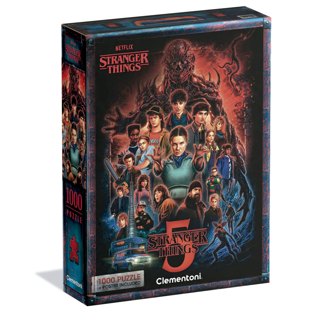 puzzle stranger things 5 ​​1000 pieces