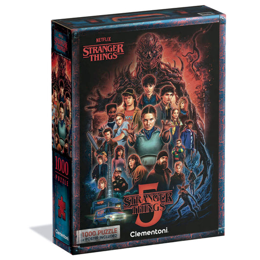 puzzle stranger things 5 ​​1000 pieces