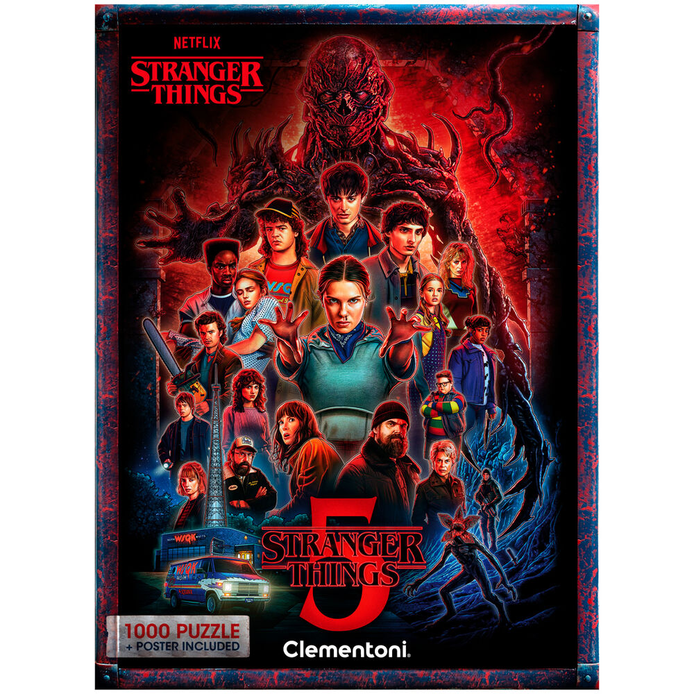 Puzzle Stranger Things 5 ​​da 1000 pezzi