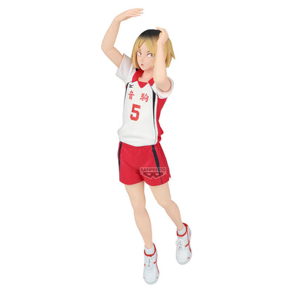 figure kenma kozume posing second uniform ver haikyu   19cm