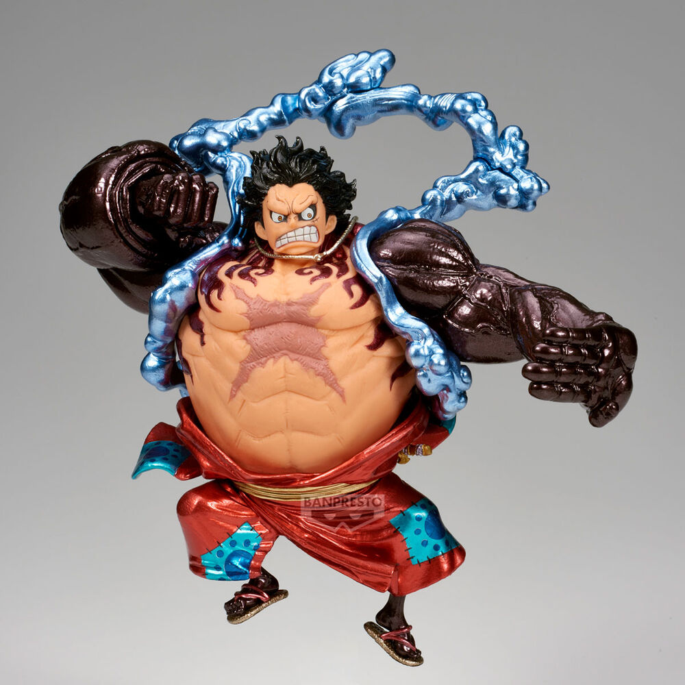 Figur Monkey D  Luffy Gear 4 Boundman King of Artist One Piece 17cm