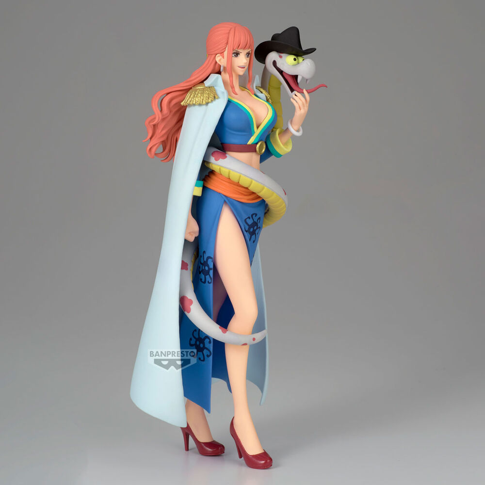 Gloriosa statuetta di Nyon la vecchia signora da collezione di battaglie di One Piece alta 18 cm