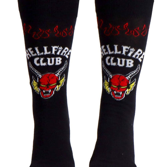 Hellfire Club Stranger Things Adult Socks