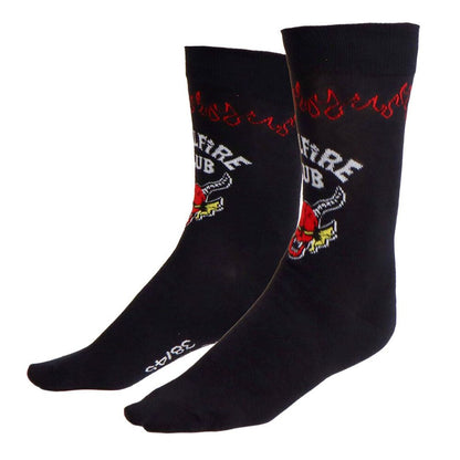 Hellfire Club Stranger Things Adult Socks