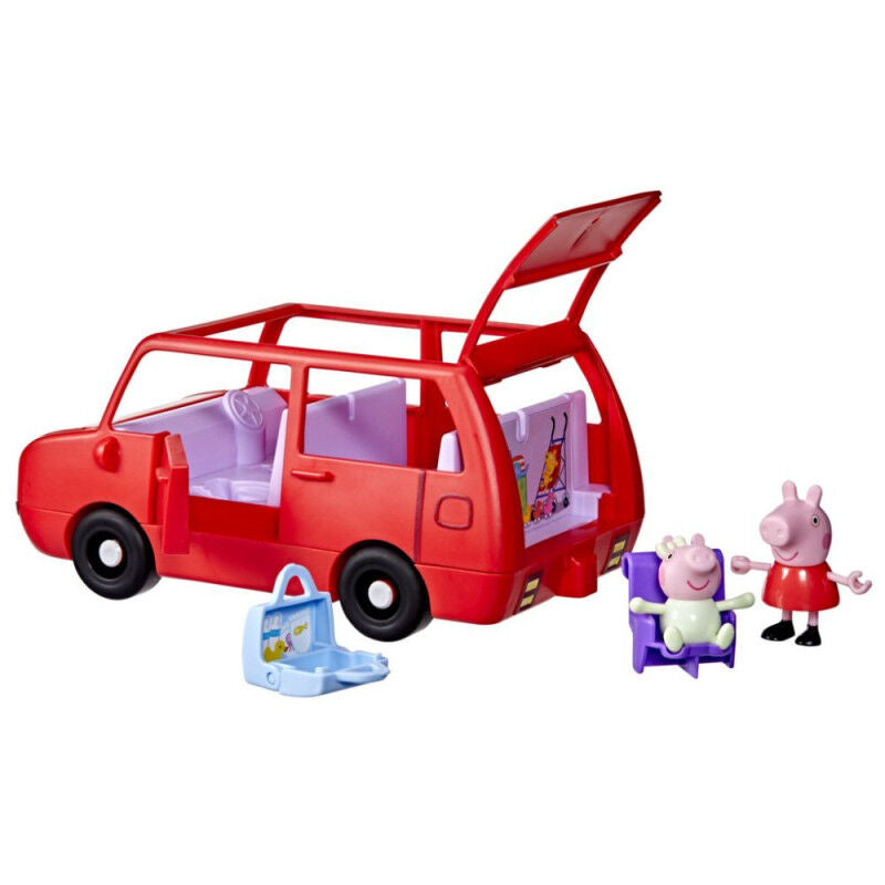 peppa pig family car