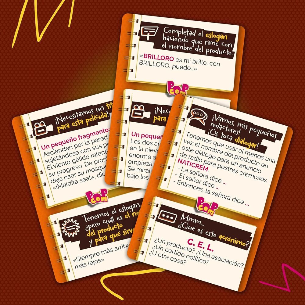 Pop Com game (Spanish)