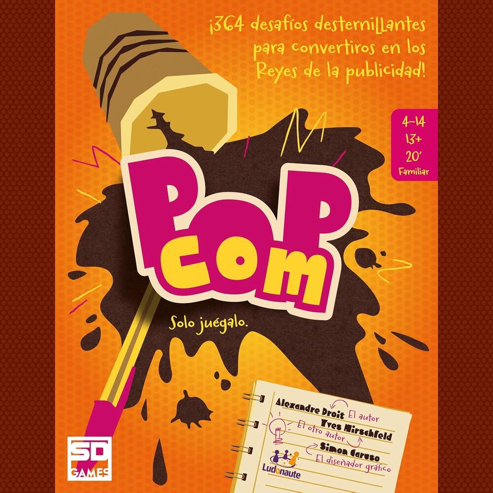 Pop Com game (Spanish)