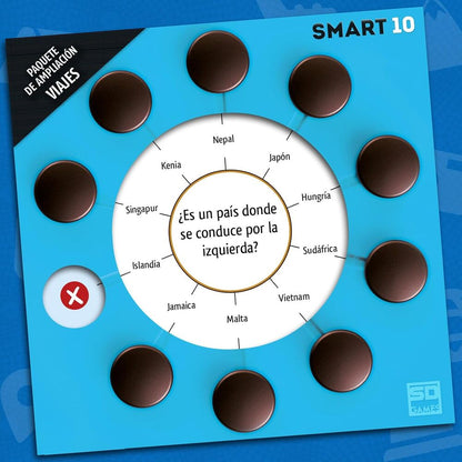 Espansione Viaggio Smart 10 Gioco Spagnolo