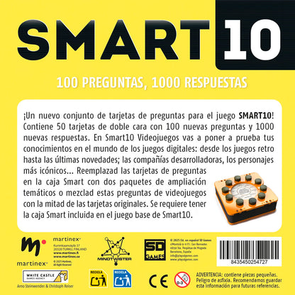 Expansão de Jogos de Vídeo Smart 10 Jogos Espanhol