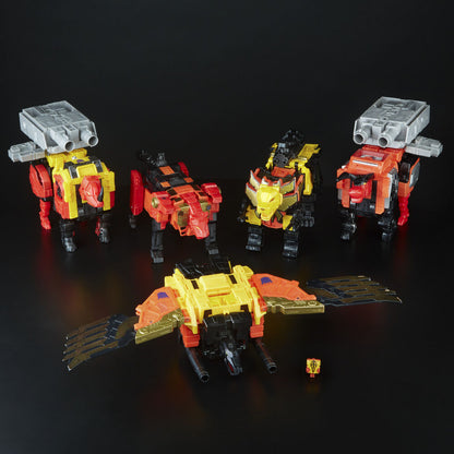 Zestaw figurek Transformers z serii Power of the Primes Predaking Combiner