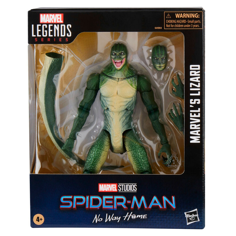 figure marvels lizard spiderman no way home marvel legends series 15cm