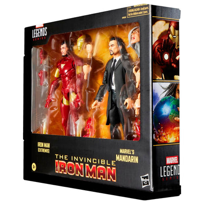 Blister 2 figures Iron Man Extremis & Marvels Mandarin The Invincible Iron Man Marvel 15cm