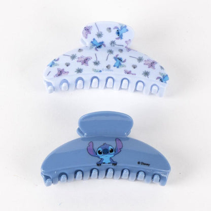 Blister pack of 2 Stitch Disney hair clips