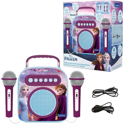 Valigetta portatile per karaoke Disney Frozen