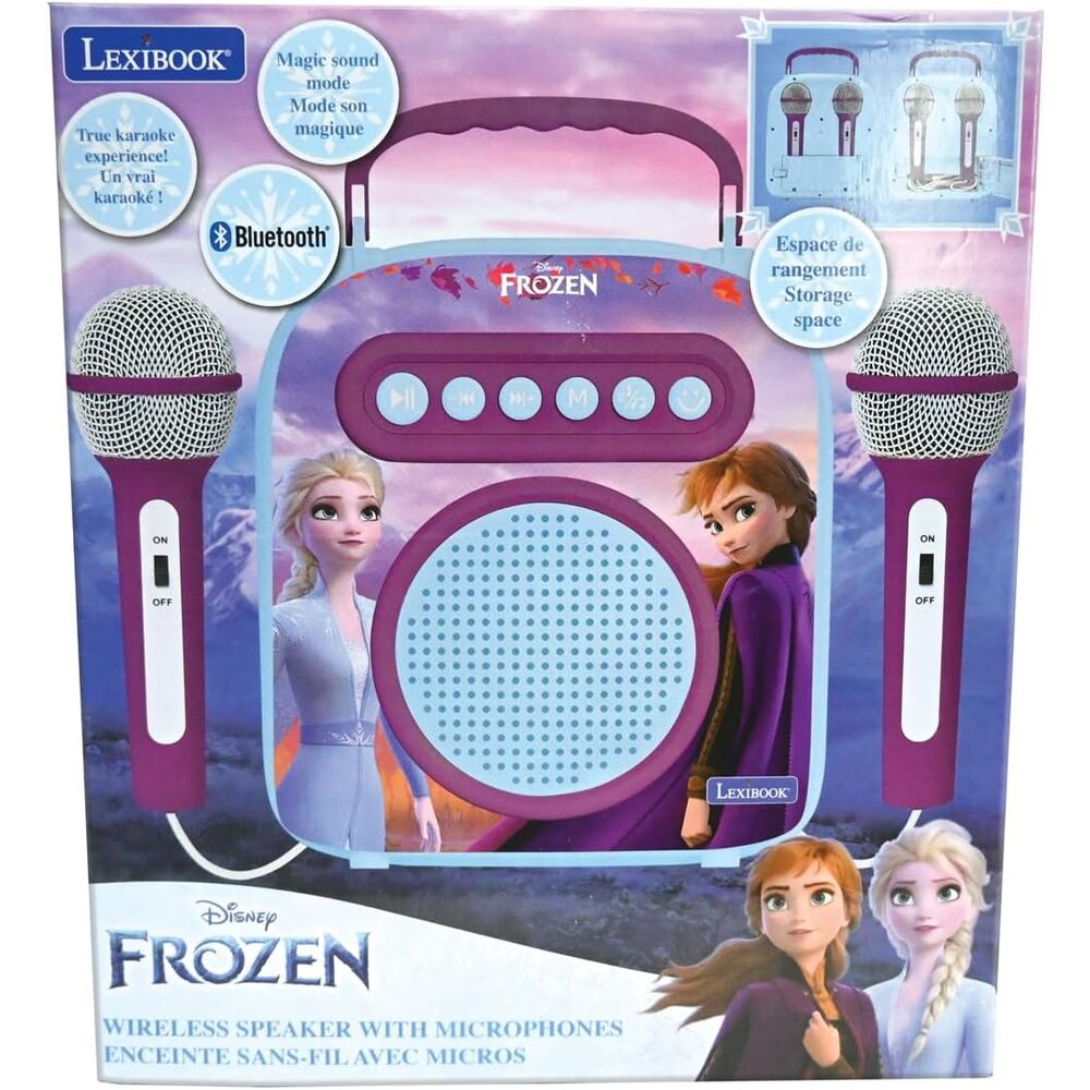 Valigetta portatile per karaoke Disney Frozen
