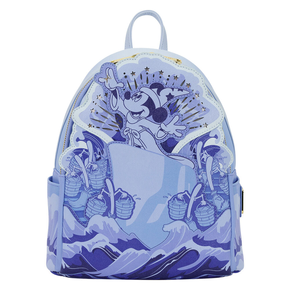 Mochila Loungefly Fantasia Mickey Disney de 26 cm