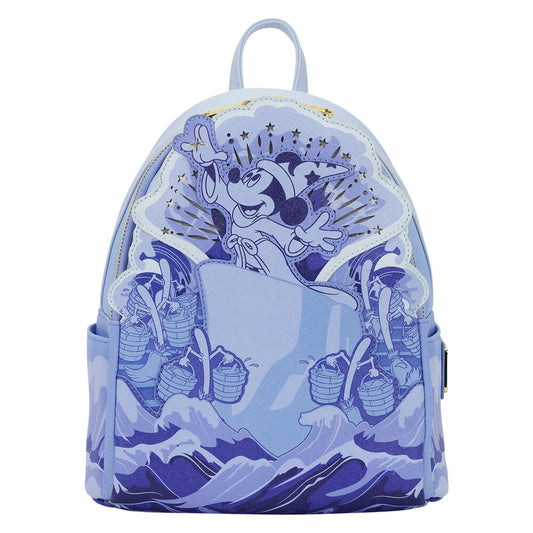 Mochila Loungefly Fantasia Mickey Disney de 26 cm