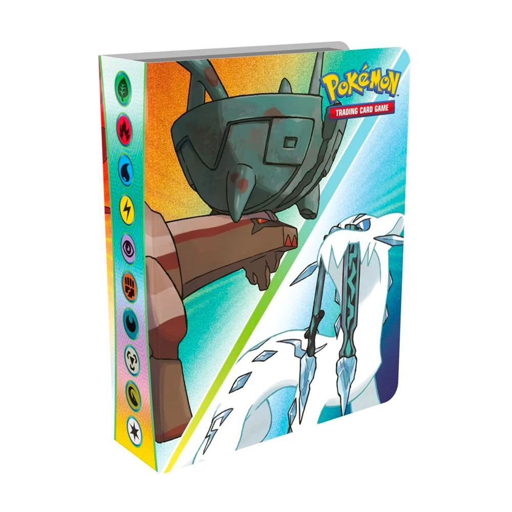 Mini álbum del juego de cartas Pokémon Llamas de Obsidiana (español)