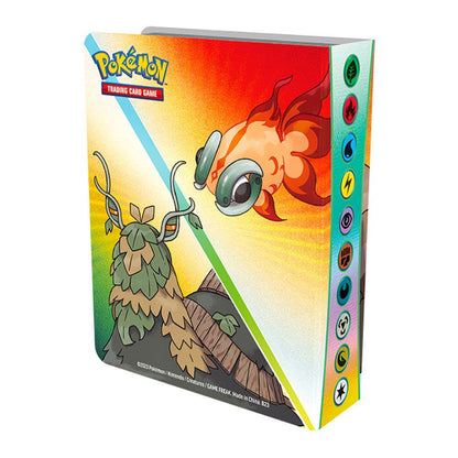 Mini álbum del juego de cartas Pokémon Llamas de Obsidiana (español)
