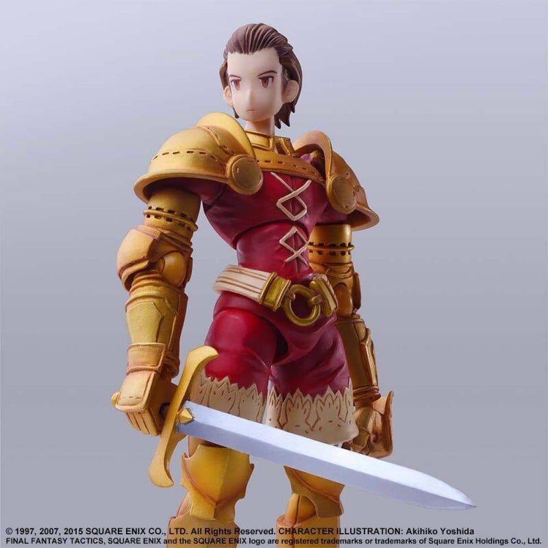Action figure Delita Heiral Final Fantasy Tactics Bring Arts 14cm