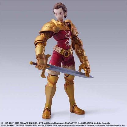 Action figure Delita Heiral Final Fantasy Tactics Bring Arts 14cm
