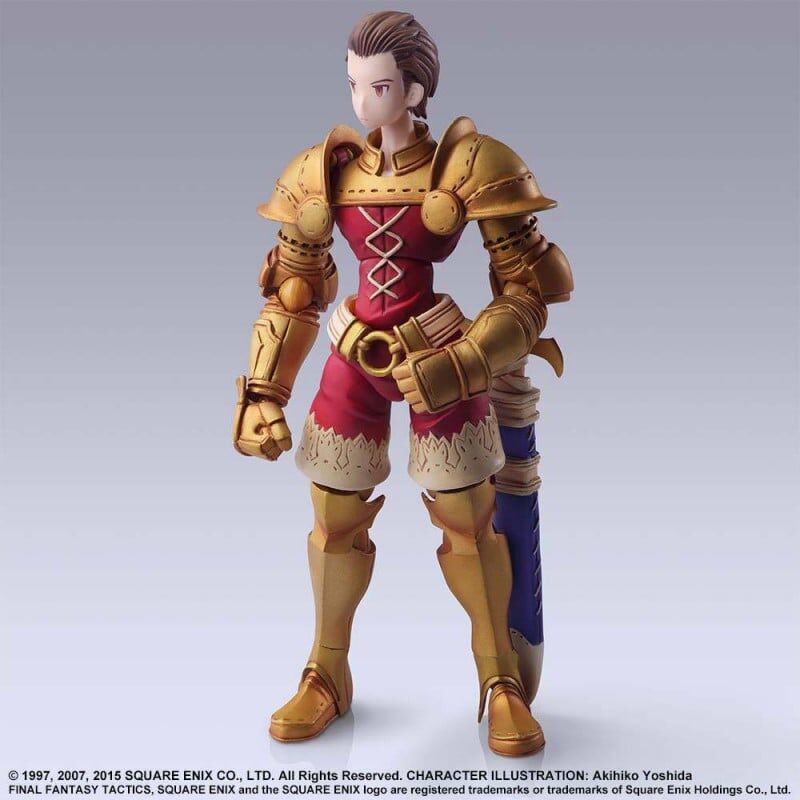 Action figure Delita Heiral Final Fantasy Tactics Bring Arts 14cm