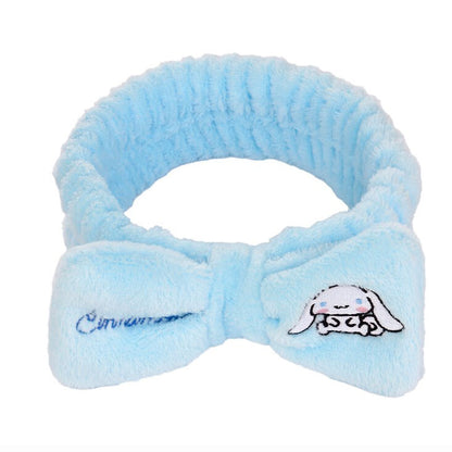 Diadema de Hello Kitty con diseño de Cinnamoroll para el cuidado de la piel