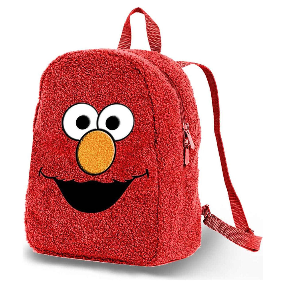 elmo sesame street plush backpack 25cm