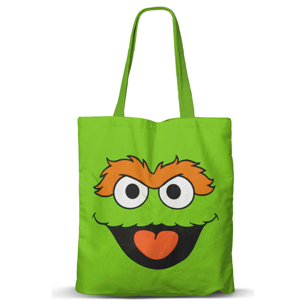 oscar sesame street shopping bag