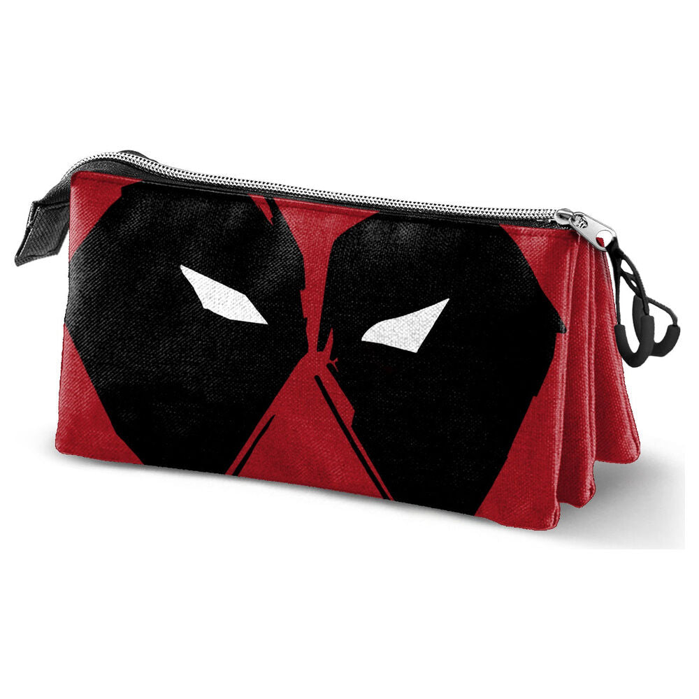 Estuche triple para lápices de Deadpool de Marvel