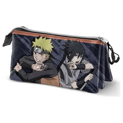shadow naruto shippuden triple pencil case