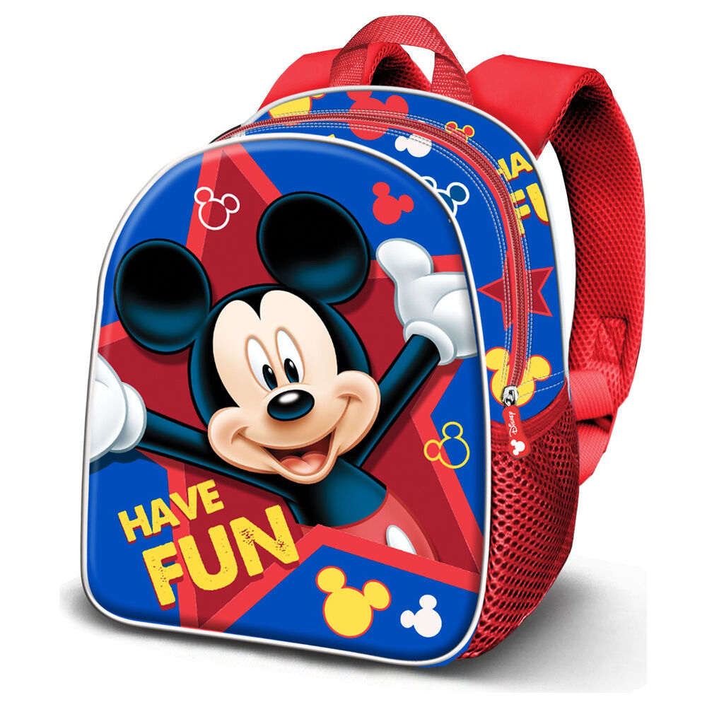 3d stars mickey disney backpack 31cm