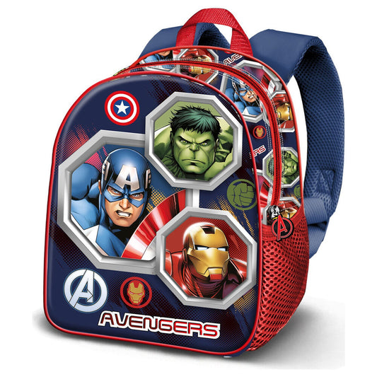 3d assemble avengers marvel backpack 31cm