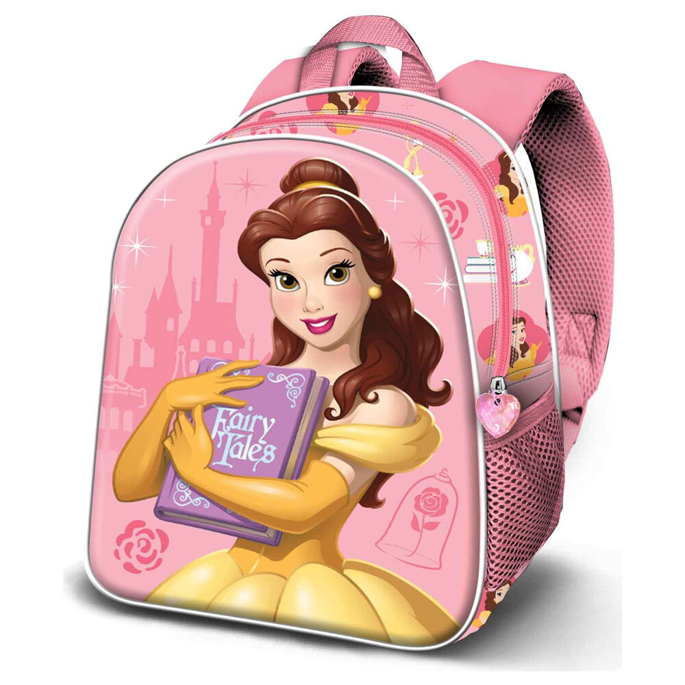 3d fairy belle backpack from disney's beauty and the beast  31cm