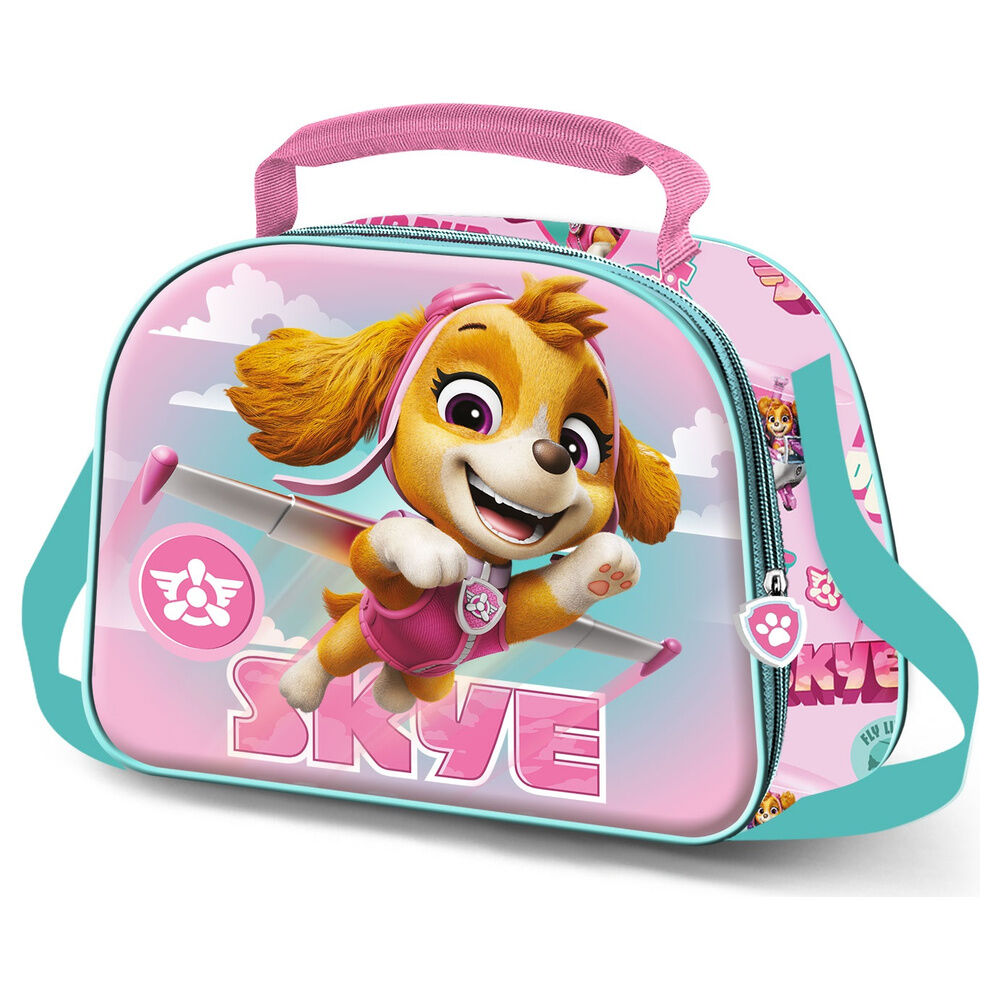 3d skye paw patrol lunch bag