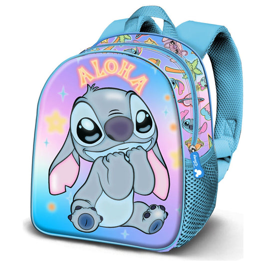3d aloha stitch disney backpack 31cm