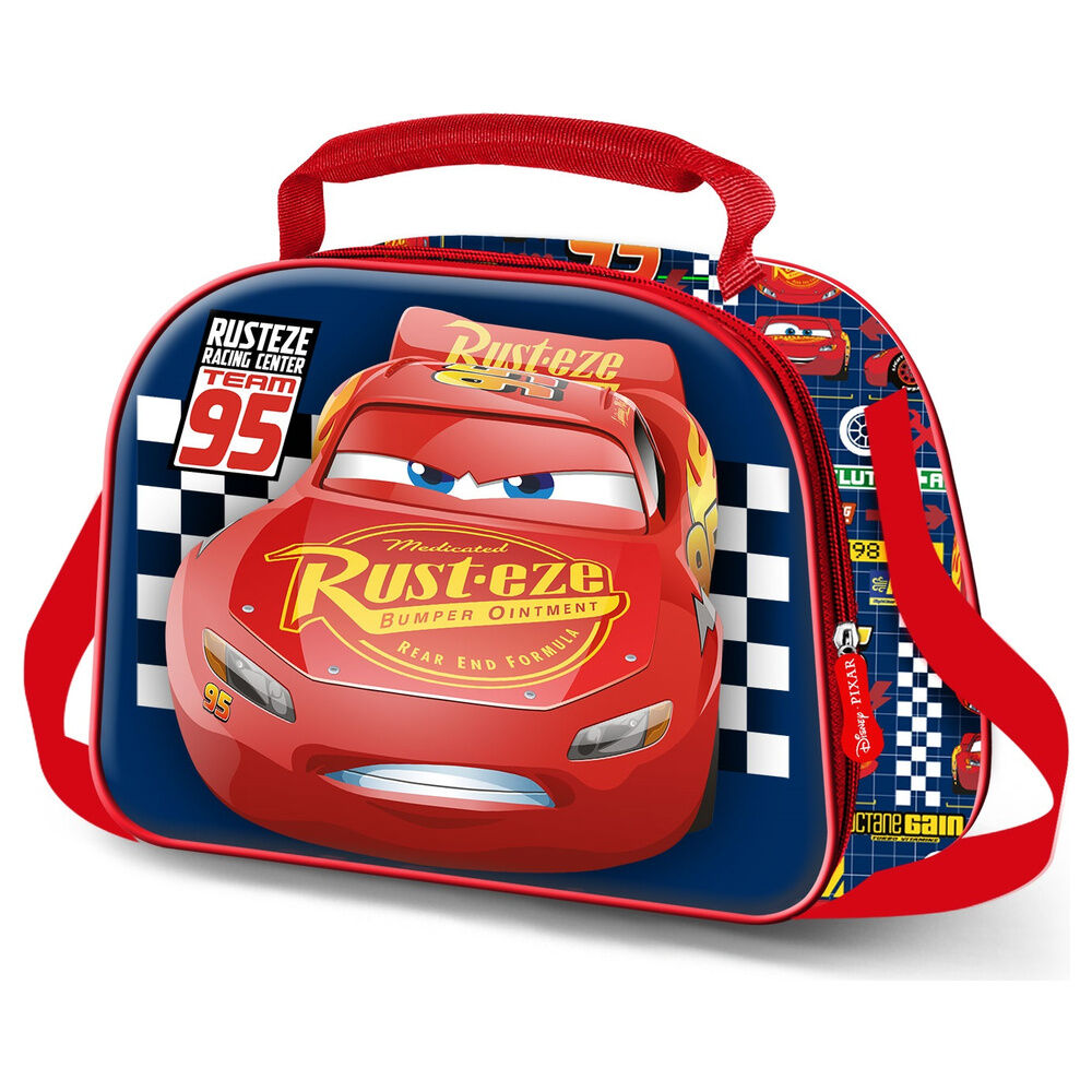 disney cars 3d cups lunch bag