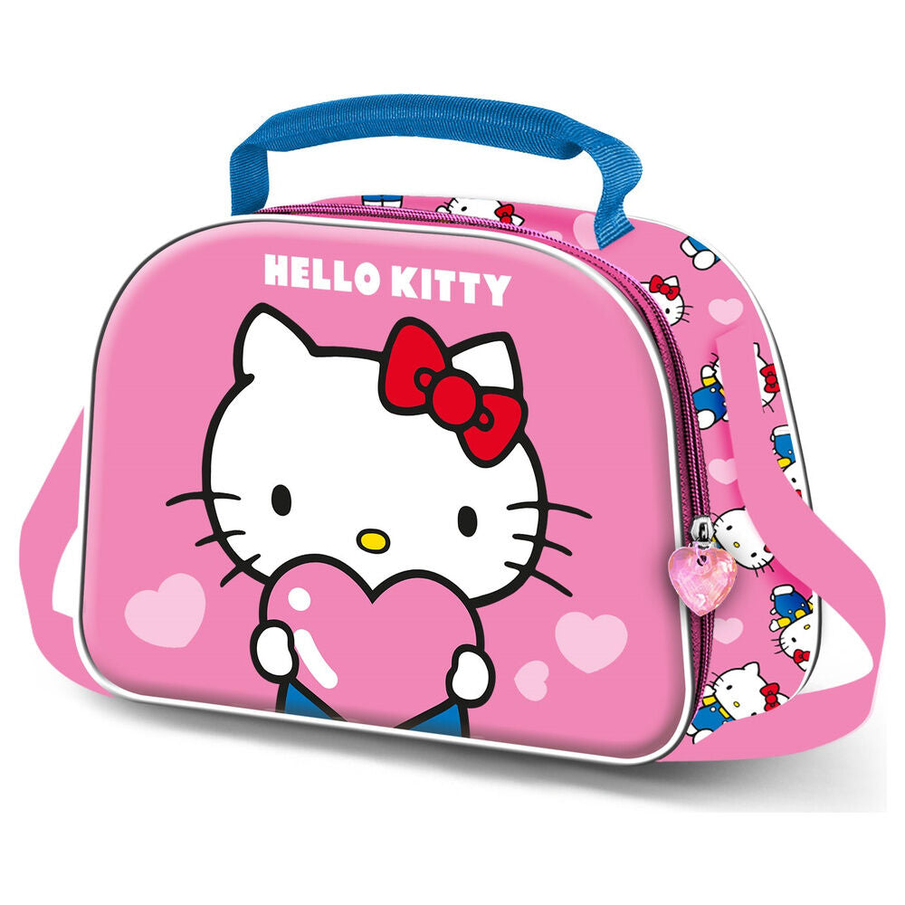3d heart hello kitty snack bag