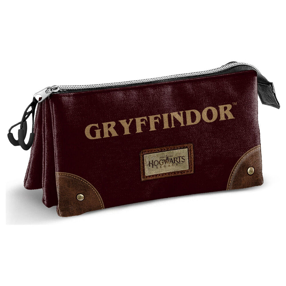 griffindor harry potter triple pencil case