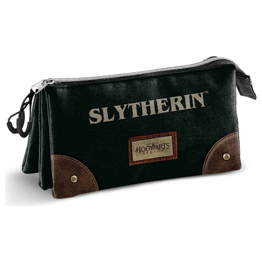 Slytherin Harry Potter triple pencil case