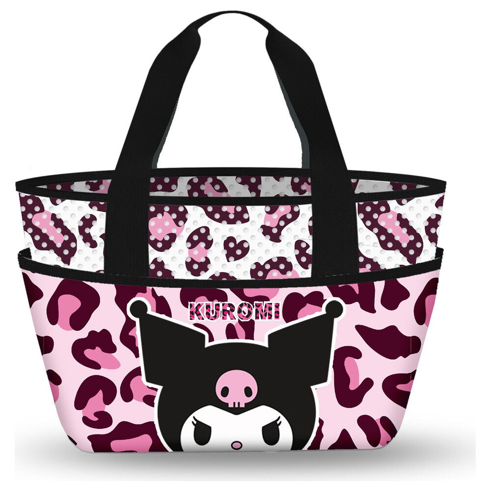 feline kuromi hello kitty beach bag