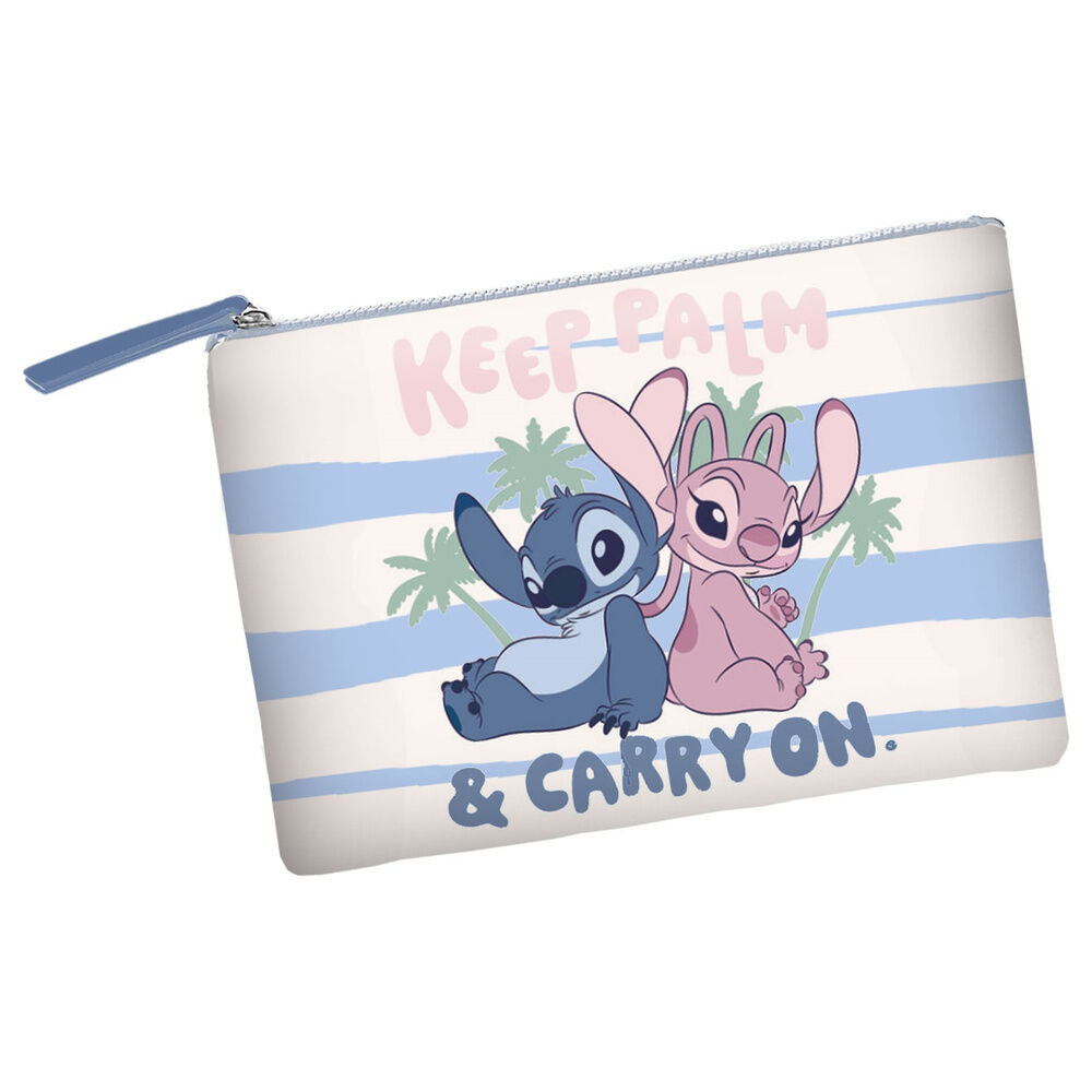 disney palm stitch toiletry bag