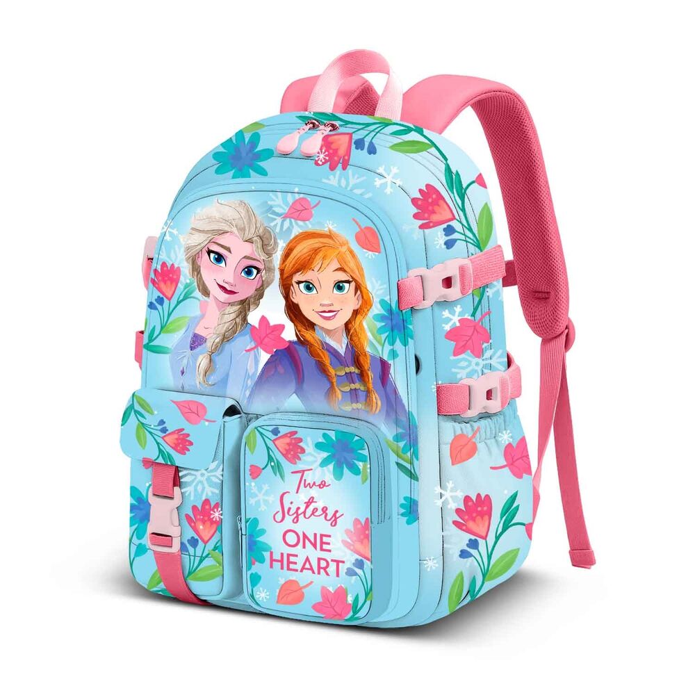 backpack heart frozen 2 disney 40cm