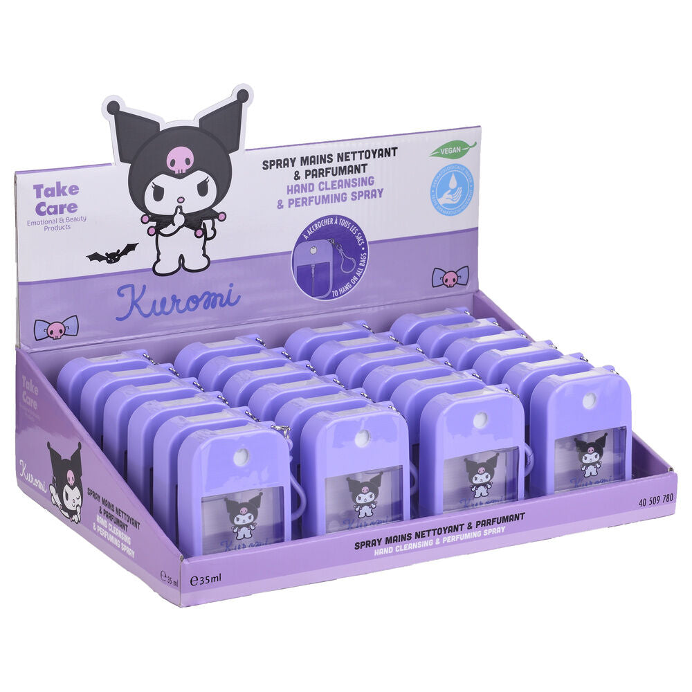 kuromi hello kitty hand disinfectant spray