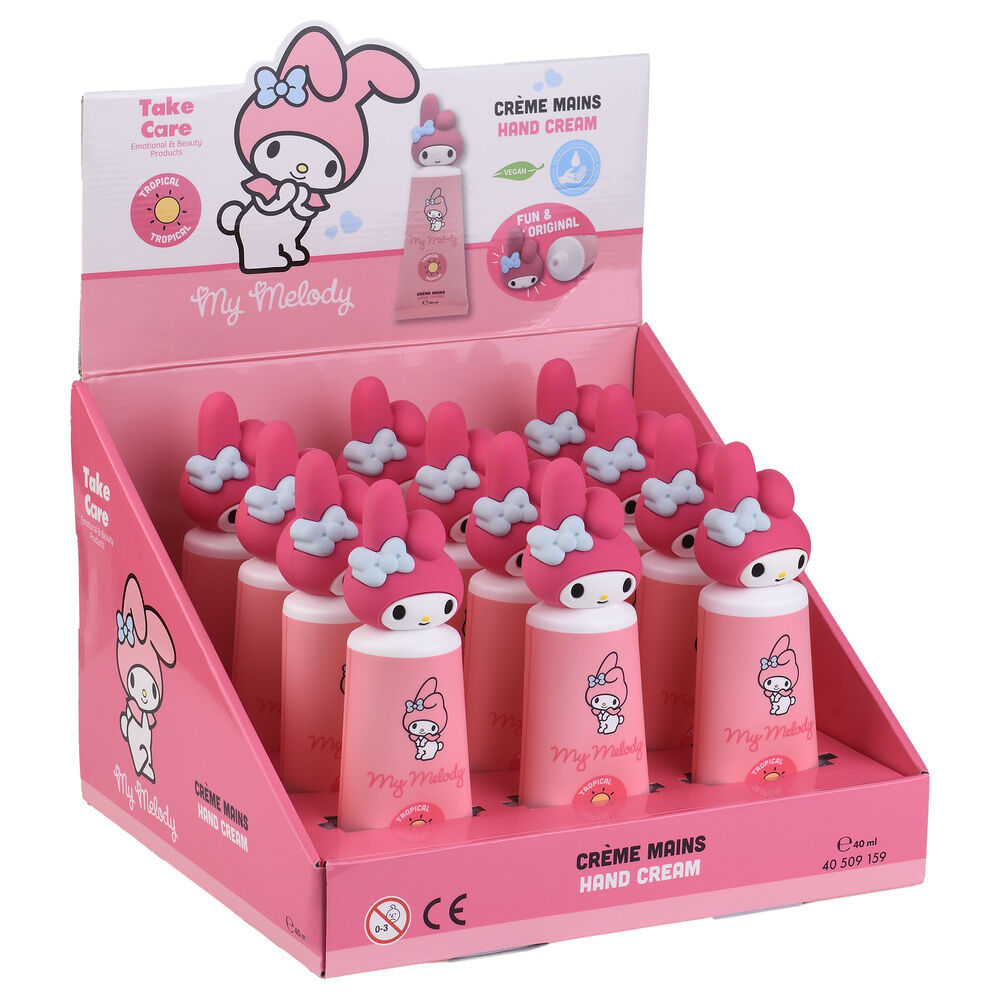 my melody hello kitty hand cream