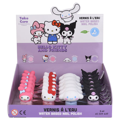 Conjunto de esmaltes à base de água Hello Kitty e Amigos